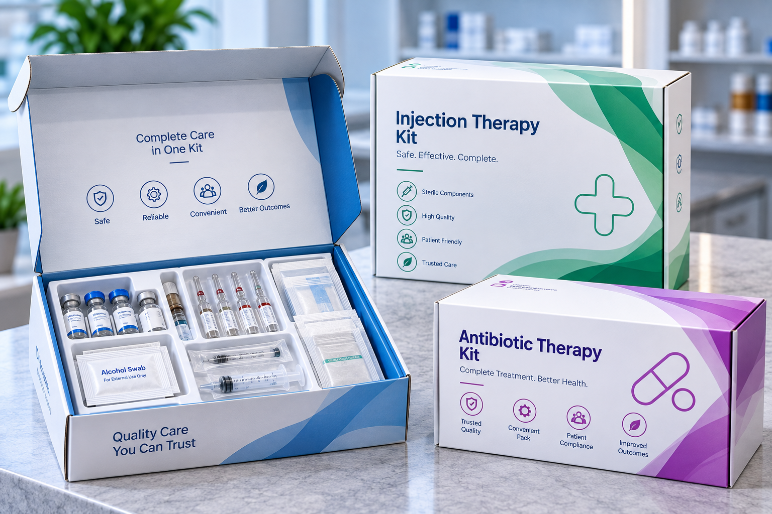 Pharmaceutical Kit Boxes